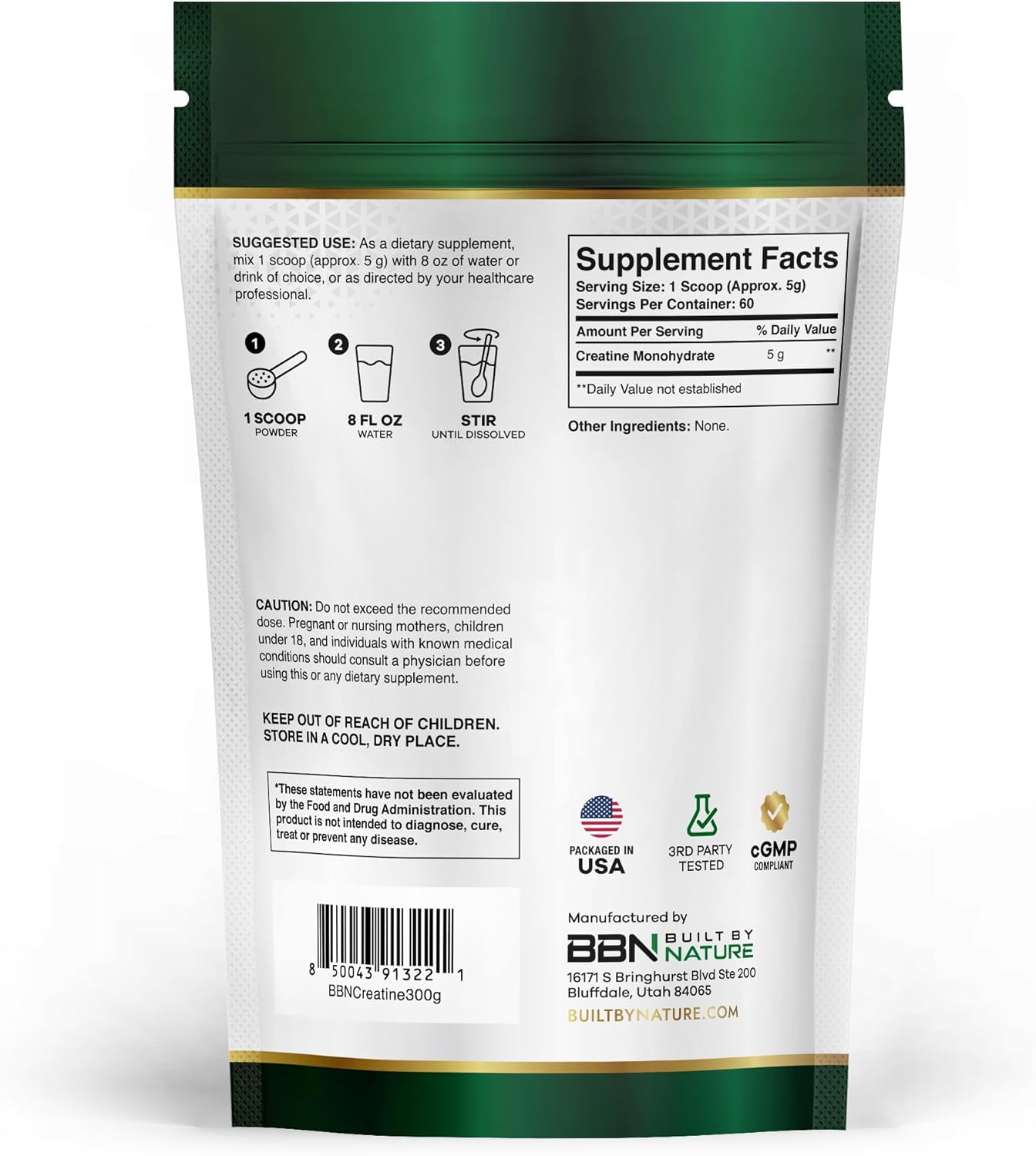 Private Label Creatine Monohydrate