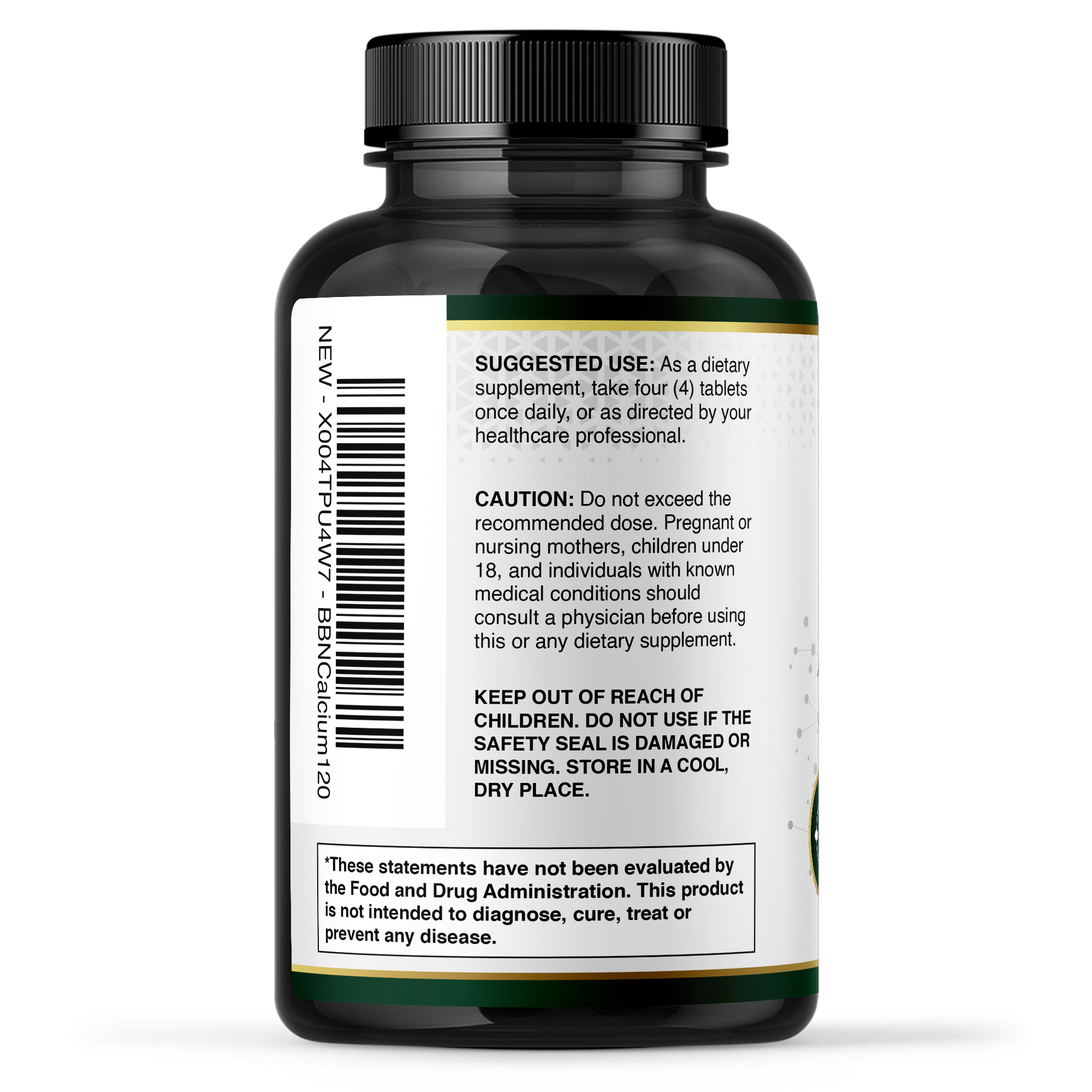 Private Label Calcium with Vitamin D3
