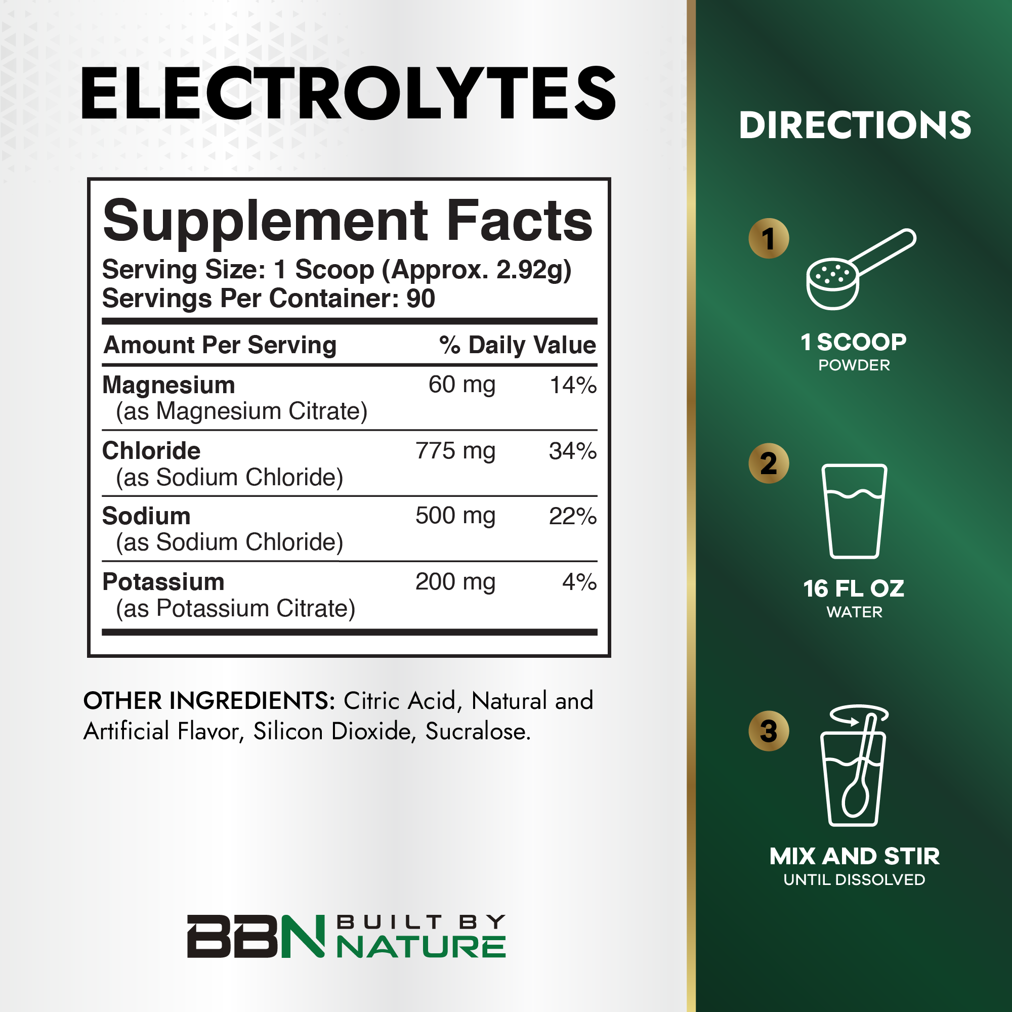 Private Label Electrolytes Powder