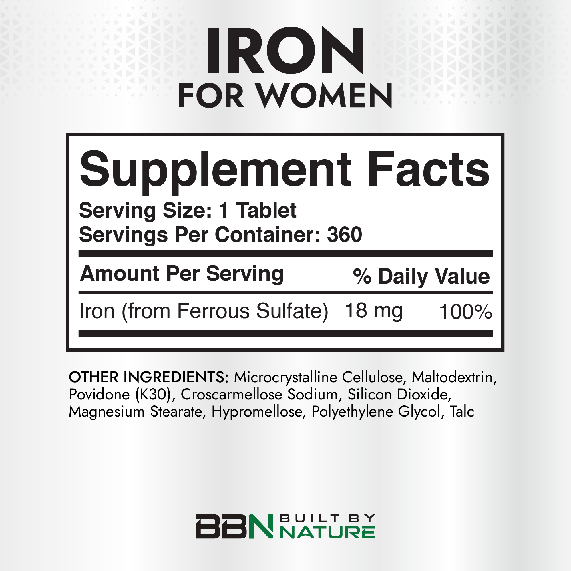 Private Label Iron
