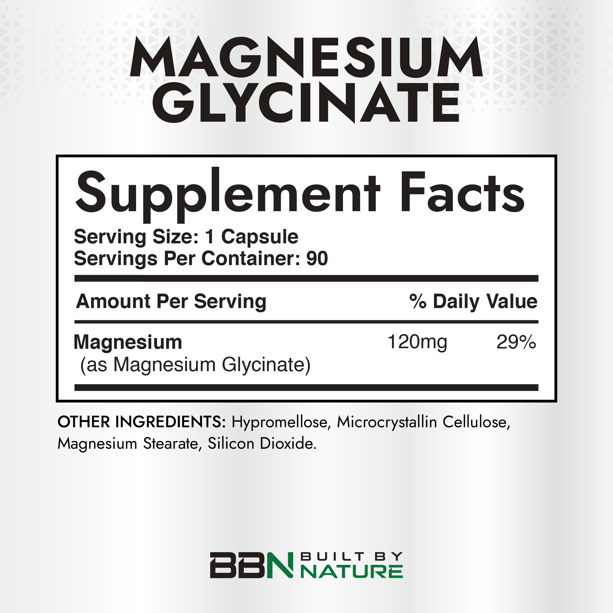 Private Label Magnesium Glycinate