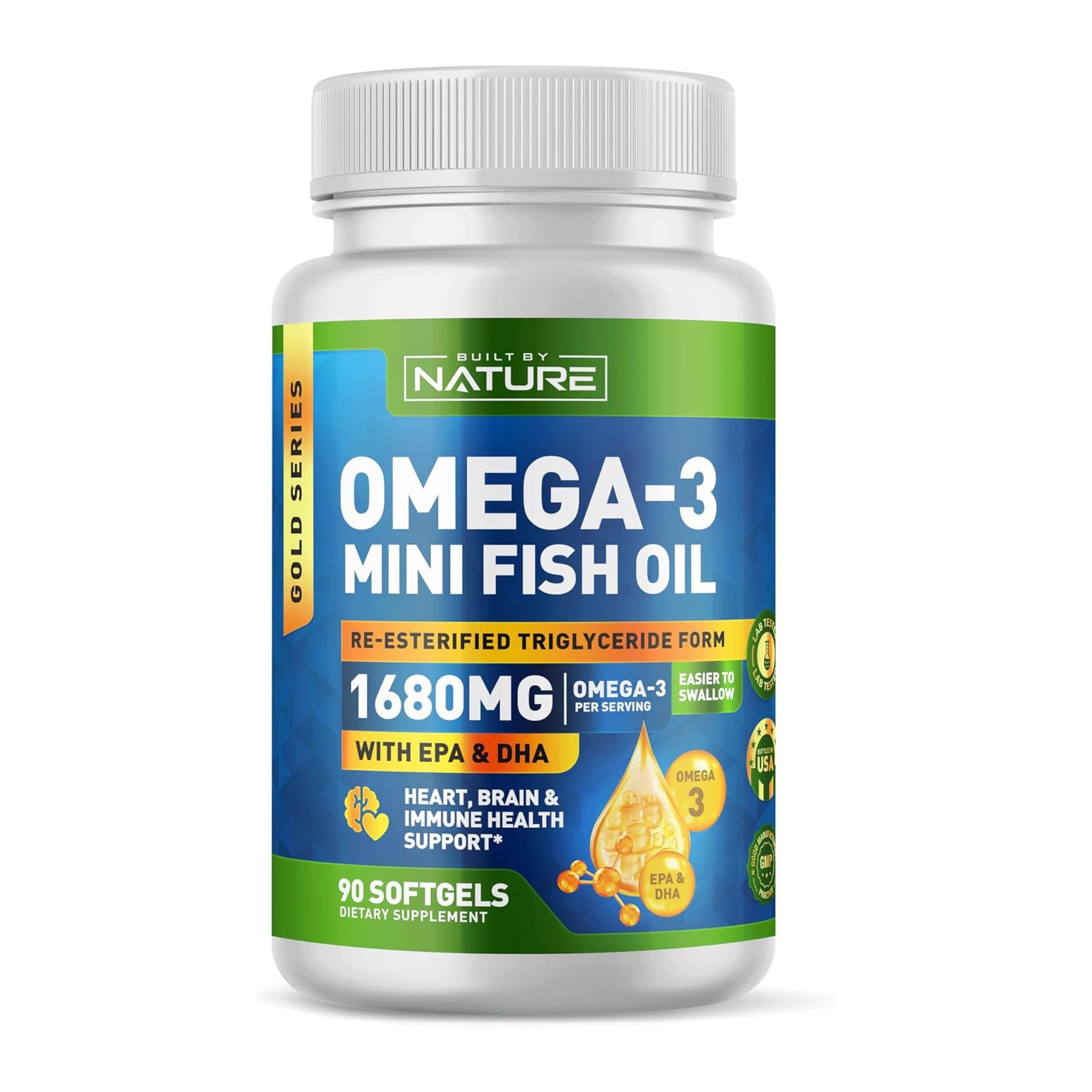 Private Label Omega 3 Mini Fish Oil