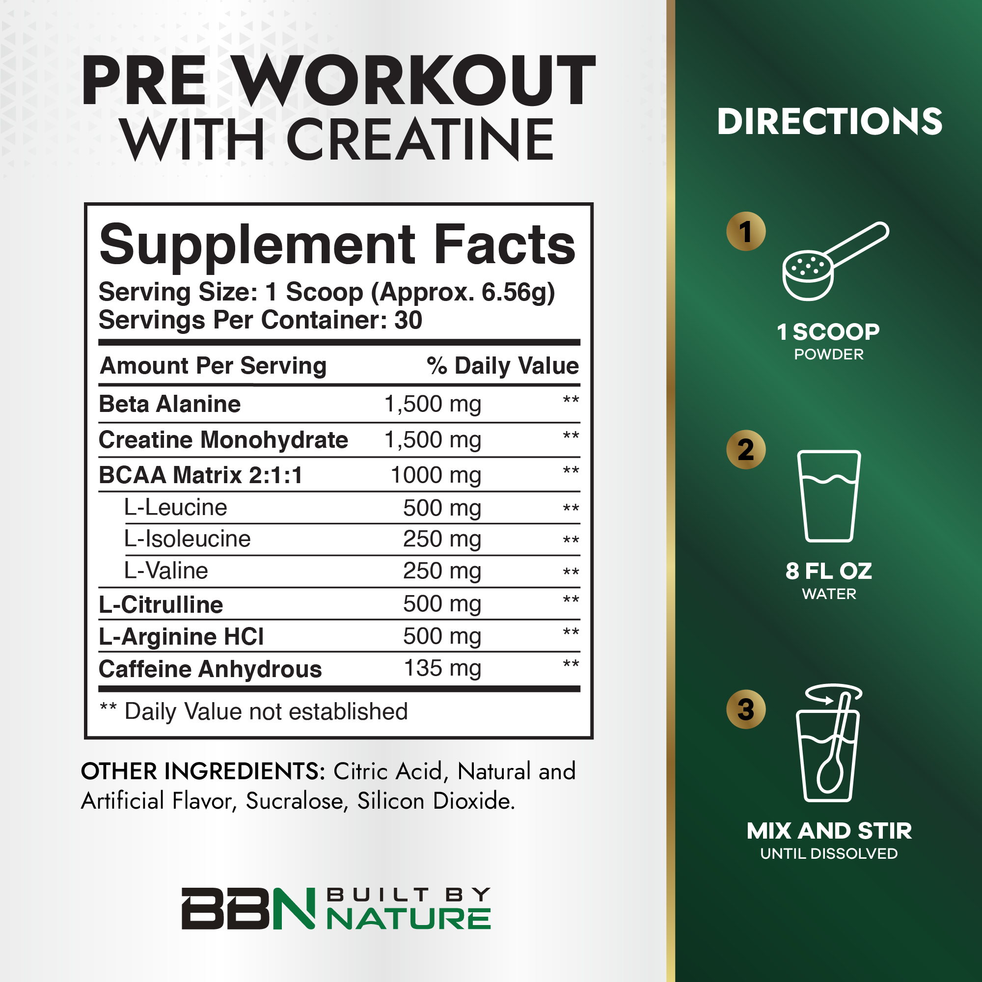 Private Label Pre Workout