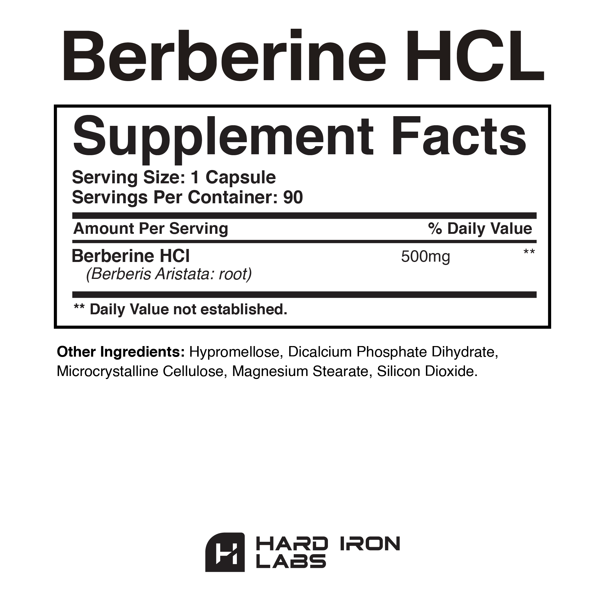 Private Label Berberine HCl