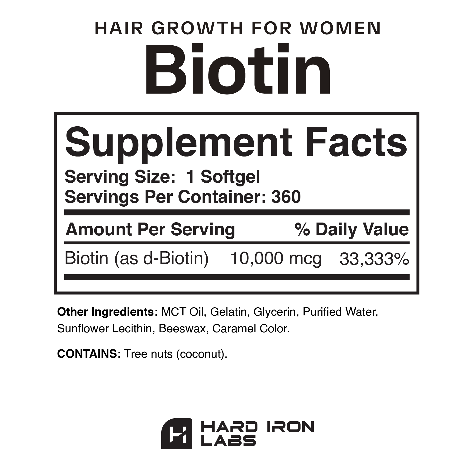 Private Label Biotin