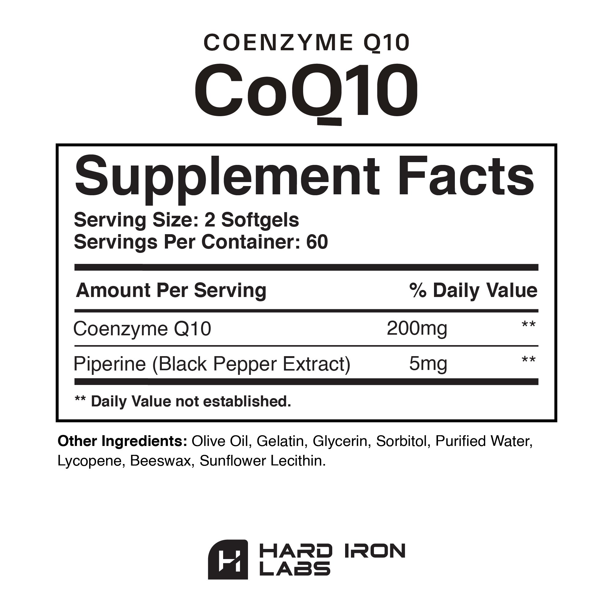 Private Label CoQ10