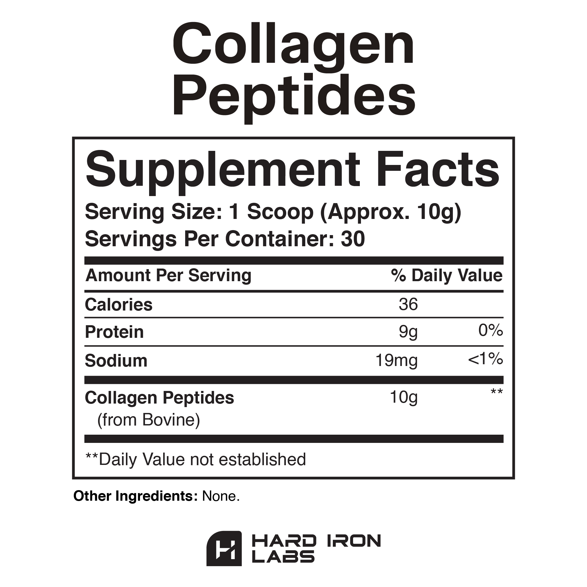 Private Label Collagen Peptides
