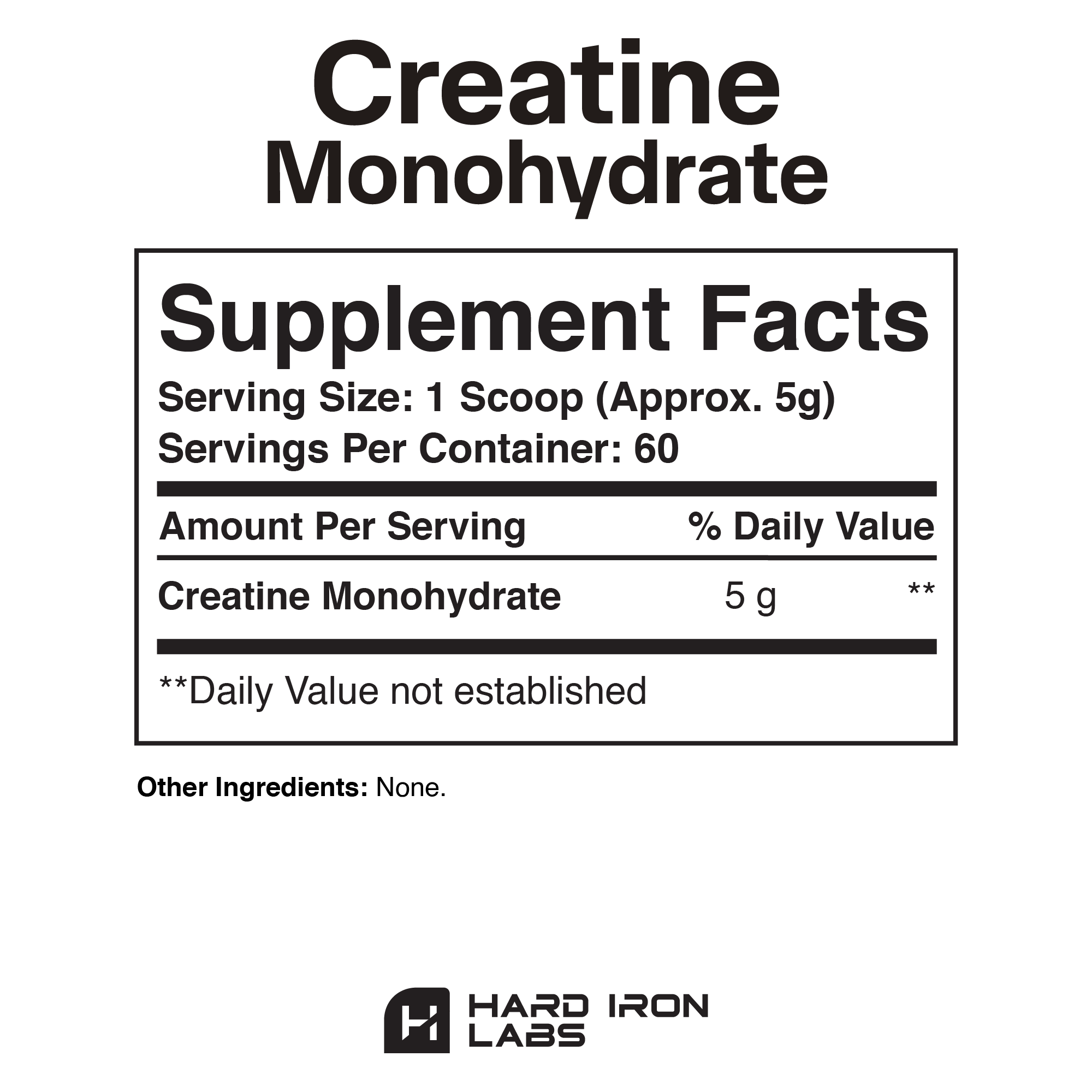 Private Label Creatine Monohydrate