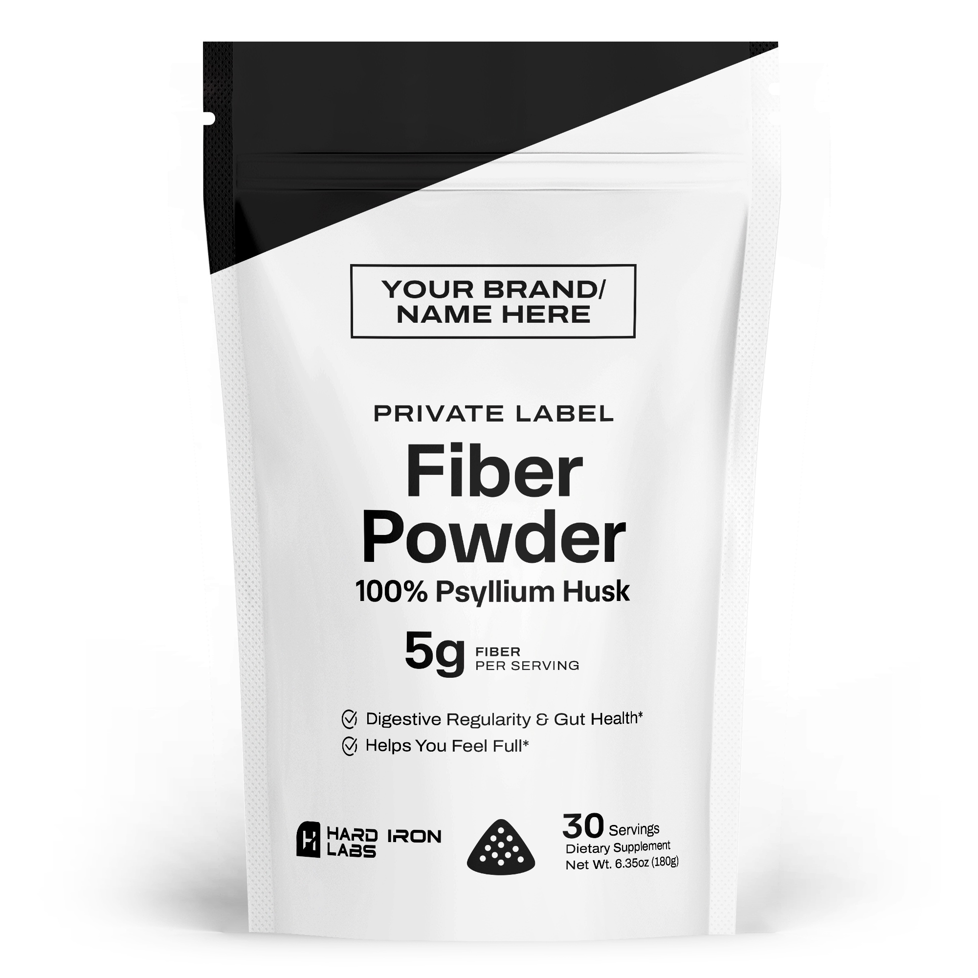 Private Label Psyllium Husk Fiber Powder