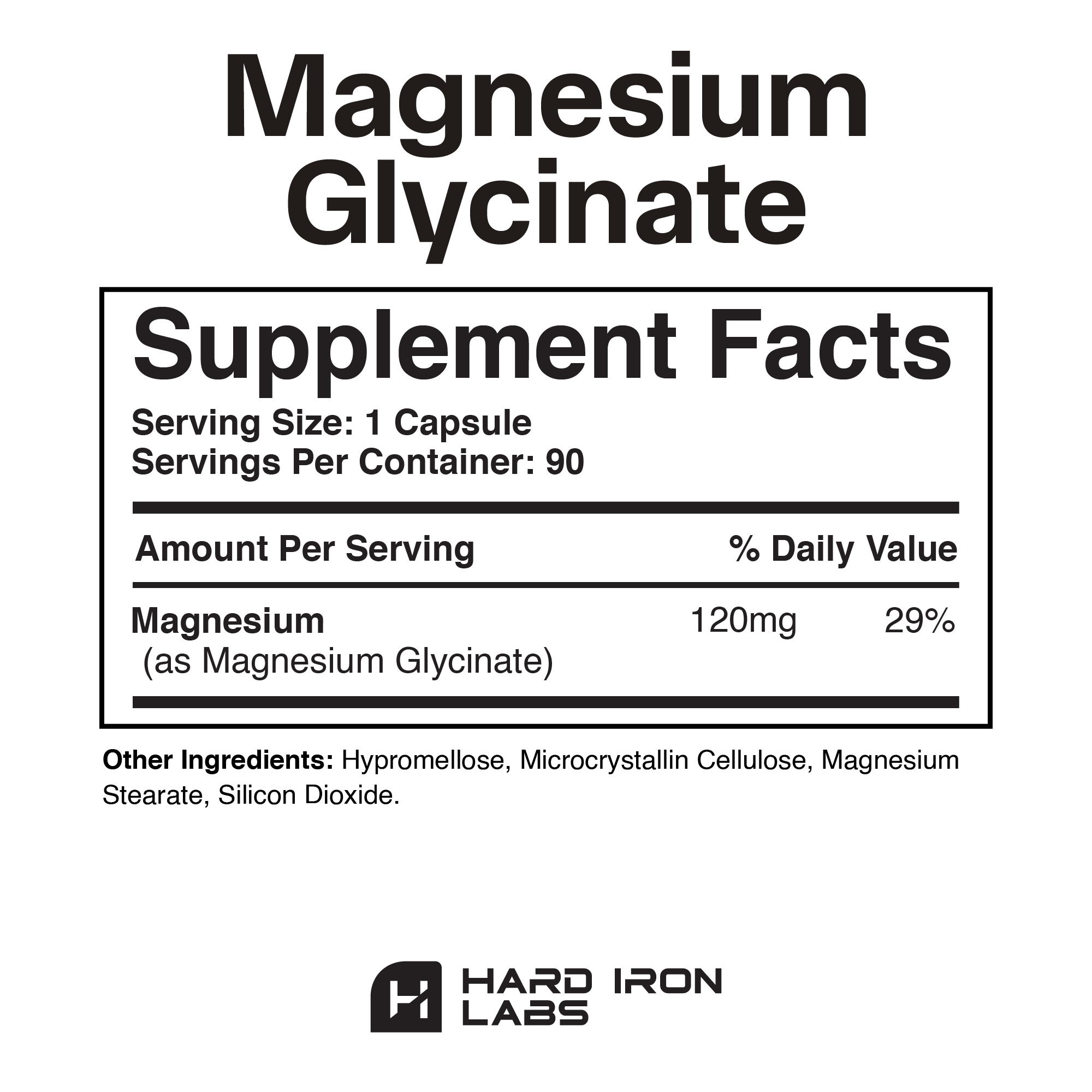 Private Label Magnesium Glycinate