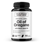 Private Label Oil of Oregano with Black Seed Oil