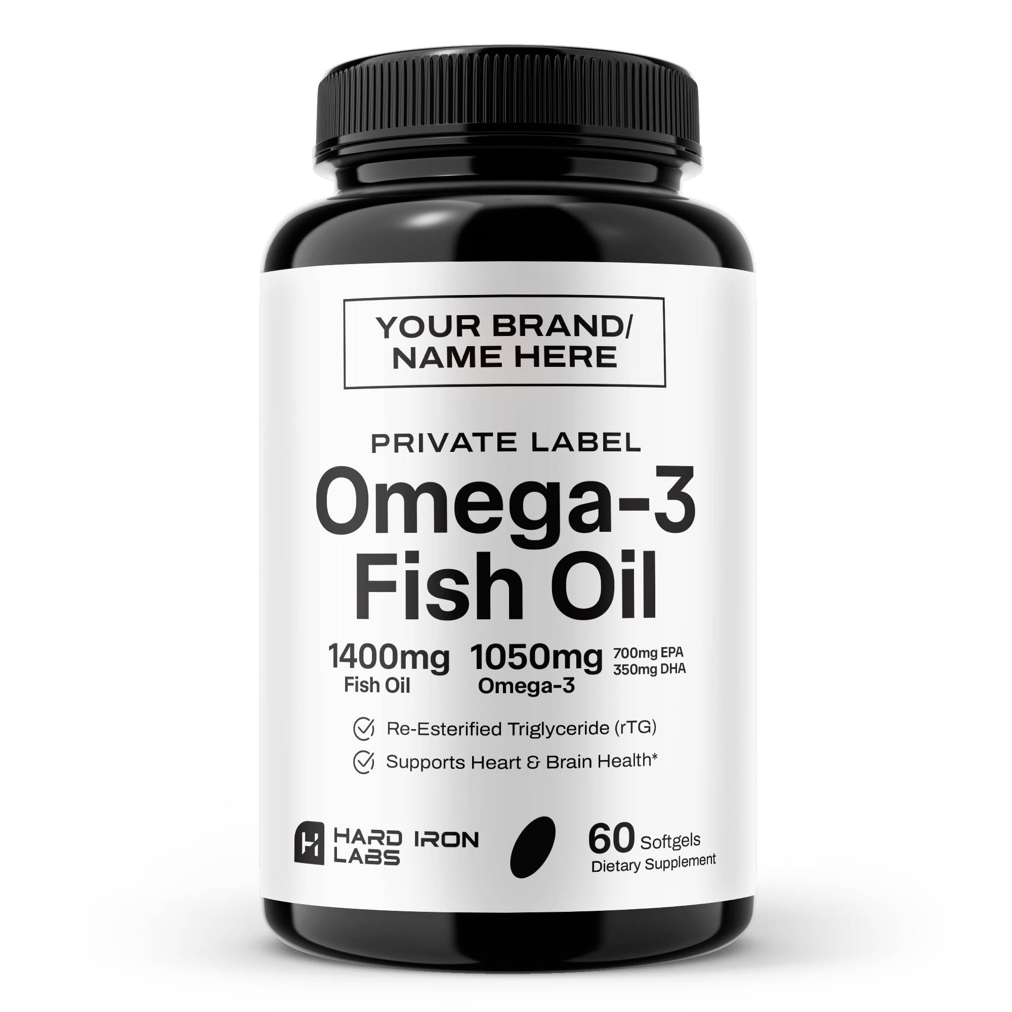 Private Label Omega 3 Fish Oil