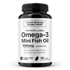 Private Label Omega 3 Mini Fish Oil