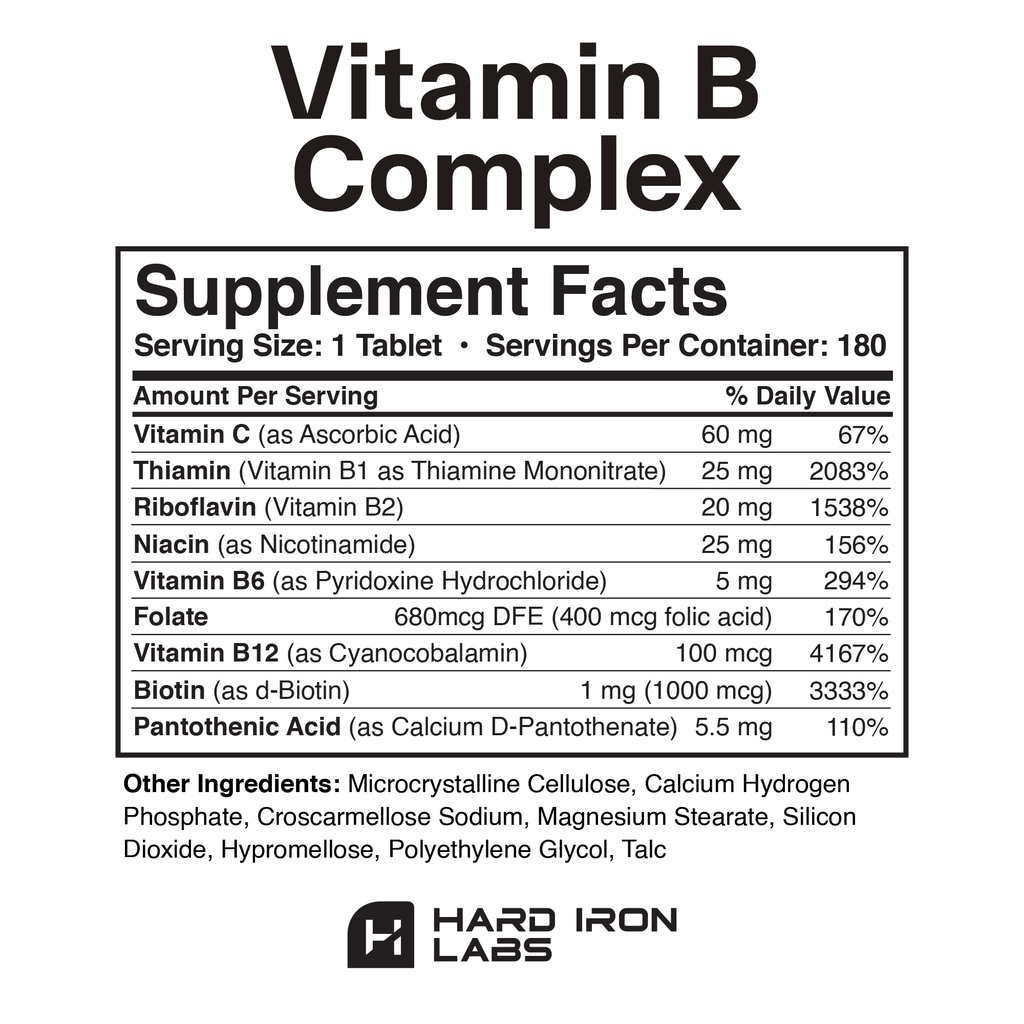 Private Label Vitamin B Complex