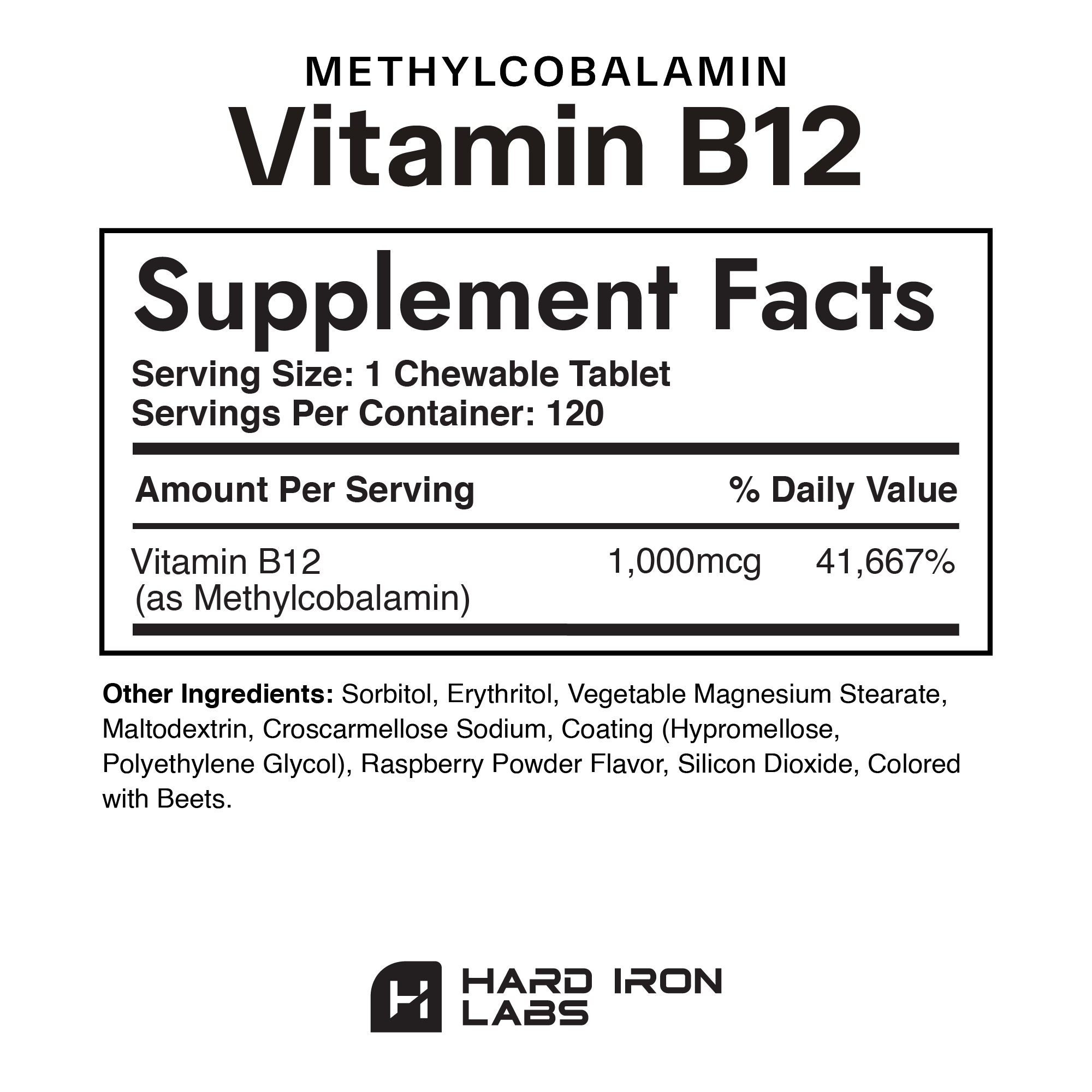 Private Label Vitamin B12
