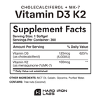 Private Label Vitamin D3 K2