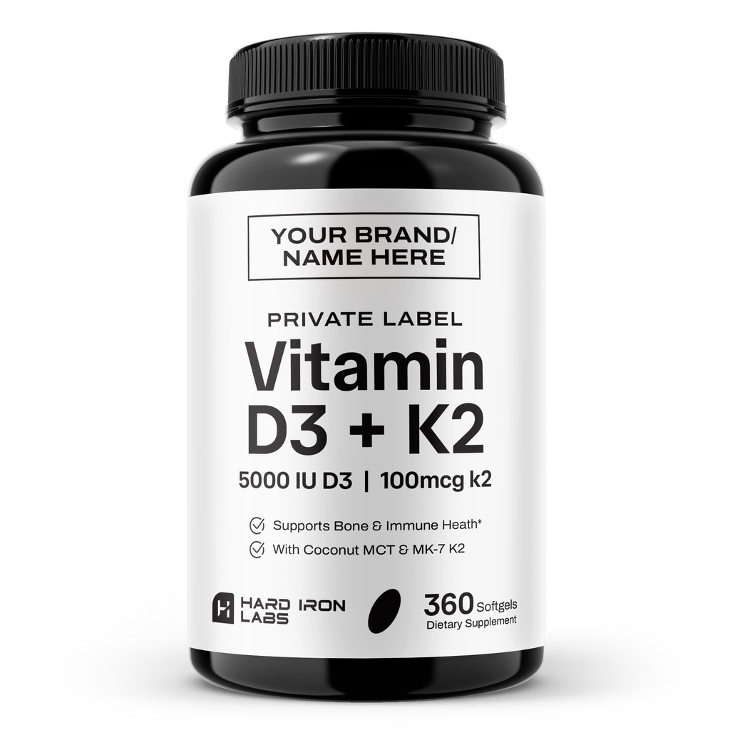Private Label Vitamin D3 K2