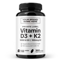 Private Label Vitamin D3 K2